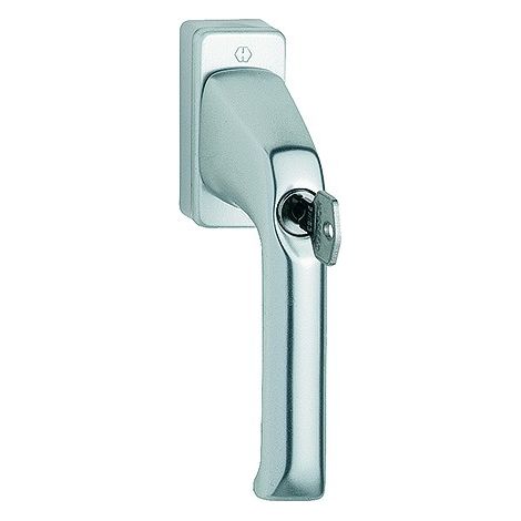 HOPPE® Fenstergriff absperrbar London 013S/U11Z 200NM, ohne Schrauben, Aluminium, 825776