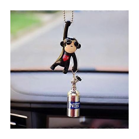 Pendentif singe suspendu pour voiture, décoration intérieure, accessoire pour rétroviseur. (1/5)