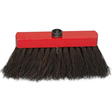 Escoba Miquet Piassava rojo negro MERCIER - 846