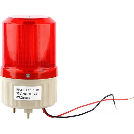 Lampe d'alarme rotative clignotante 12 V CC pour la construction en usine (1/5)