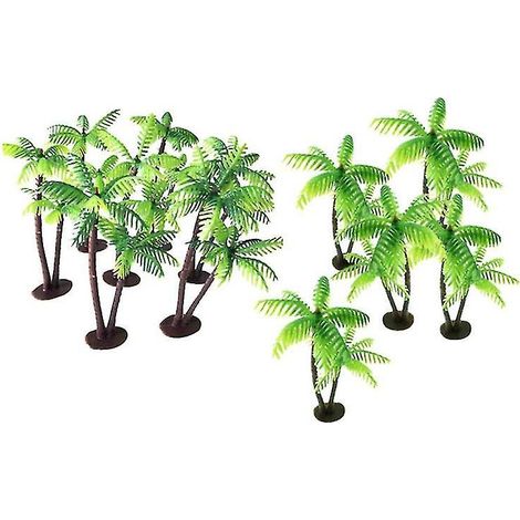 Décoration miniature en plastique pour paysager (1/3)