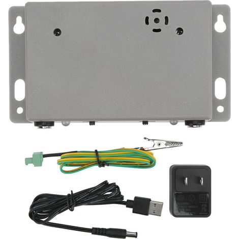 Testeur de Bracelet Antistatique Double Station avec Moniteur en Ligne, Prise US 100‑240V (1/5)