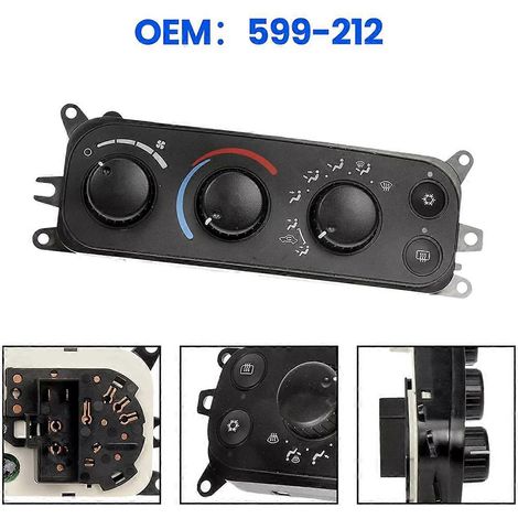Module de commande de climatisation automobile 599-212 pour Ram 1500 et Ram 2500 (1/5)