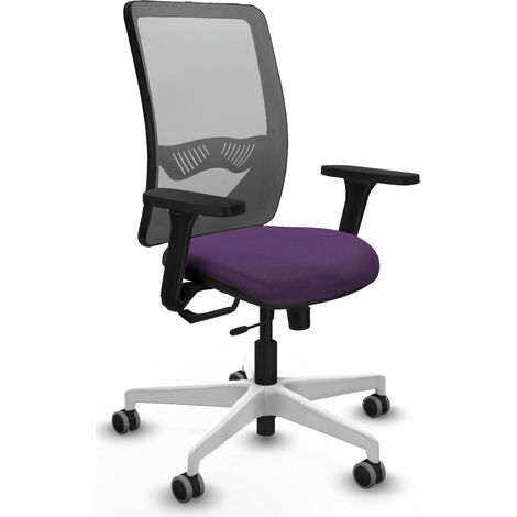 Silla piqueras y crespo ergonómica gris malla cómoda (1/2)