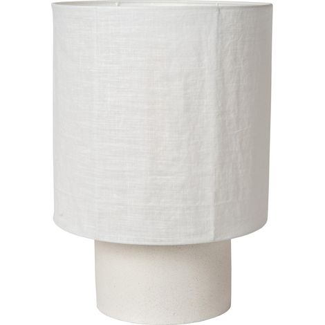 Lampe de table Tissaja Ø 35cm de blanc - 06528/50/31 (1/3)
