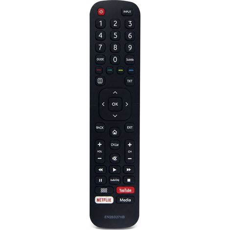 Télécommande de Remplacement Compatible avec TV Hisense EN2BB27H (1/5)