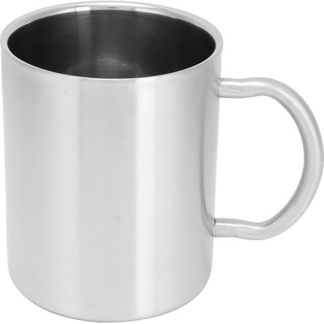 Tasse Isotherme Double Paroi en Acier Inoxydable 304 pour Café ou Bière avec Poignée, 400ml (1/5)