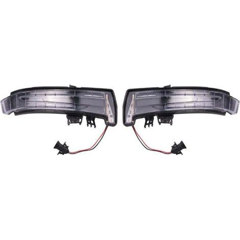 Blinker für Außenspiegel, kompatibel mit W204, W212, W221, E350, GLK350, S450, E300, E550 (Paar) - Crezuo (1/4)