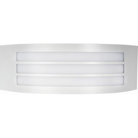 Merano Coral Applique Salle de Bain Blanc Aluminium Blanc LED E27 IP44