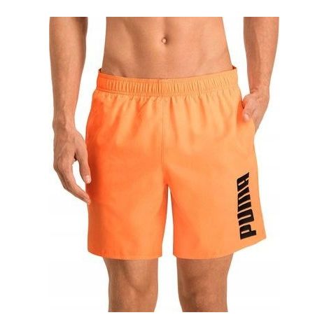 Y7991 Pantalones cortos Puma para hombre con cordones y logo, talla L (1/5)