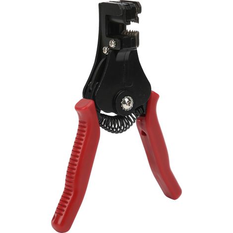 Dénudeur de câbles manuel avec ressort, outil de dénudage pour fils électriques, zone de coupe 0,25-5,5 mm (1/5)