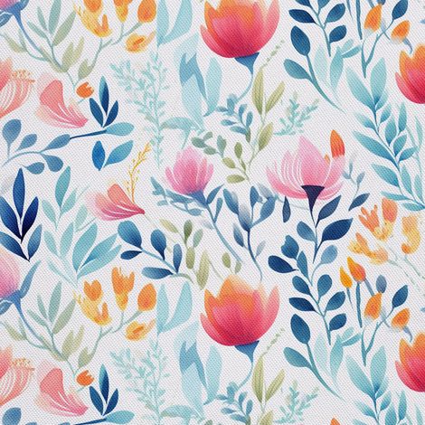 Tela decorativa para exteriores Oxford - Flores - DX2388 (1/5)
