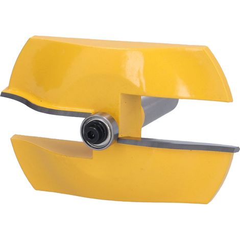 Fraise à profiler bois, mèche de toupie cintrée 88,9 mm, carbure, queue 12,7 mm, pour porte et menuiserie (1/5)