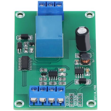 Module de relais de contrôle MAX485 avec codage hexadécimal, pratique et compact pour commande par ordinateur via RS485, tension d'alimentation DC7‑30V. (1/5)