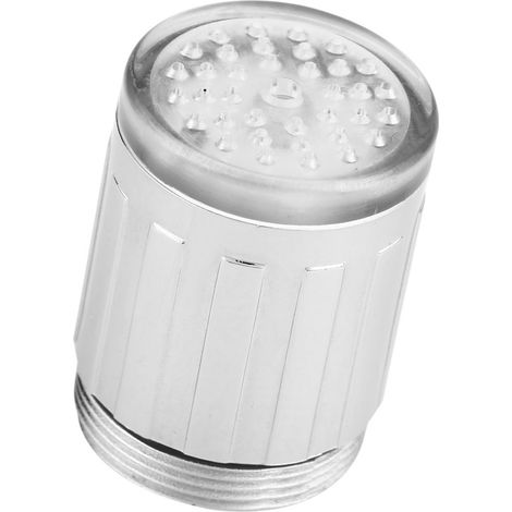 Robinet de cuisine/salle de bain avec éclairage LED à couleur changeante et détection de température (1/5)