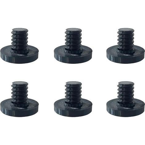 Lot de 6 boulons de rechange pour abri de jardin, accessoires pour auvent (1/4)
