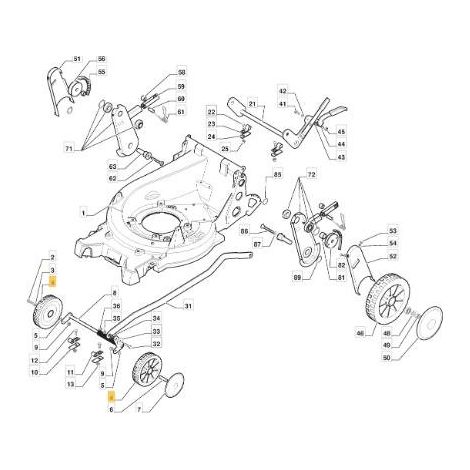 Frizione meccanismo trattore serie TN 75 90 4 cilindri FIAT NEW HOLLAND 15796