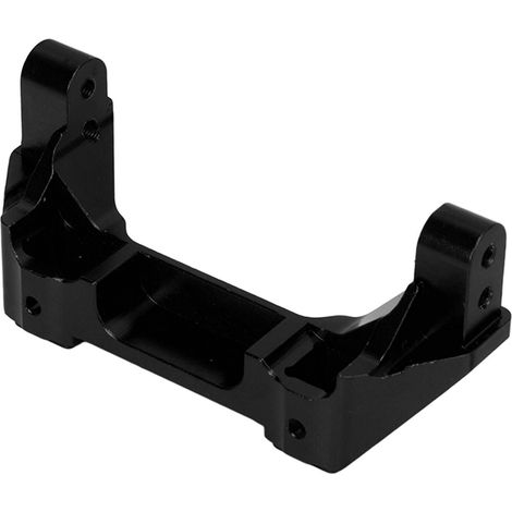 Antikollisions-Heckstoßstange für RC-Crawler, Basis aus Aluminiumlegierung, schwarze Portalachsenteile (1/5)
