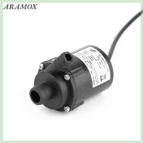 pompe à eau sans balais Mini Pompe à Eau à Moteur Submersible sans Balais, DC 12 V 200 L H, Fonctionnement Fluide, moto eau (1/4)