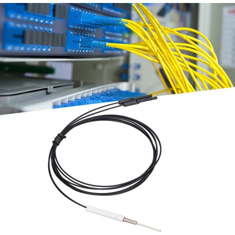 Capteur à fibre optique FRS-310-S, sonde à fibre optique numérique à réflexion diffuse, câble de capteur photoélectrique (1/5)