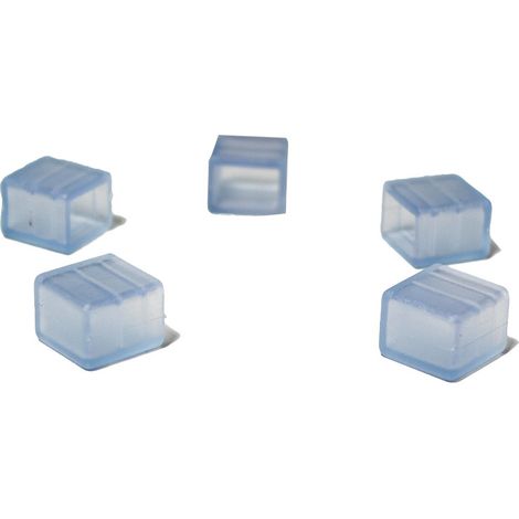 Sachet de 5 capuchons de finition pour bandeau LED 220V (1/2)