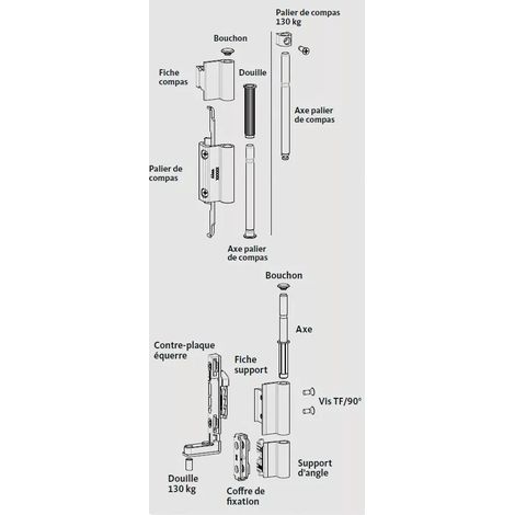 SACHET ROTATION UNI-JET C - EV1 K-18556-20-0-1 GORGE 10/14 AXE 13