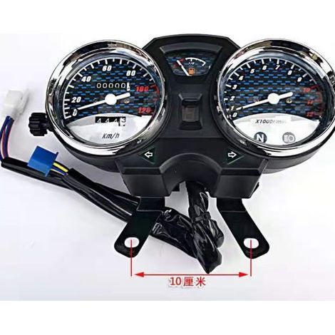 American-style cruiser motorcycle dashboard assembly, motorcycle spare parts, dashboard assembly, tachometer, Tianhu set (1/4)
