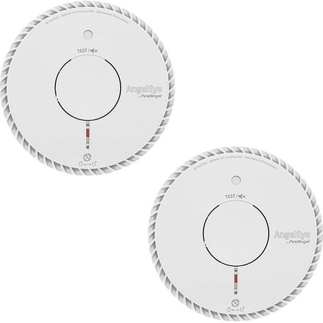 AngelEye Lot de 25 duos détecteurs de fumée NF autonomie et garantie 10 ans (1/2)