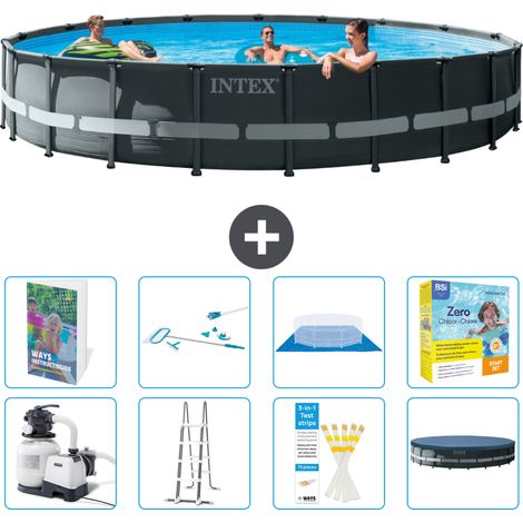 Ultra XTR Pool Rund - 610x122 cm - 9-teilig S550