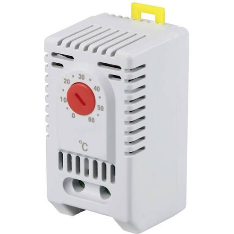 TRU COMPONENTS Termostato per armadio elettrico TC-NT31-F NC 1 NC (L x L x A) 60 x 33 x 43 mm 1 pz.
