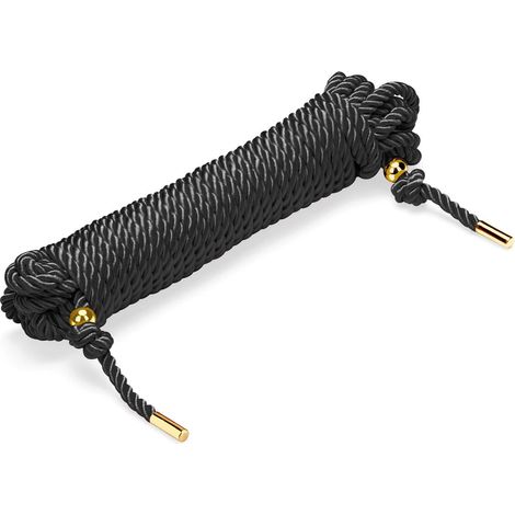 Shibari 10M schwarzes Seil Liebe Seele (1/4)
