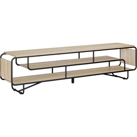 Supporto TV 180 x 36 x 45 cm Rovere Sonoma Legno ingegnerizzato vidaXL