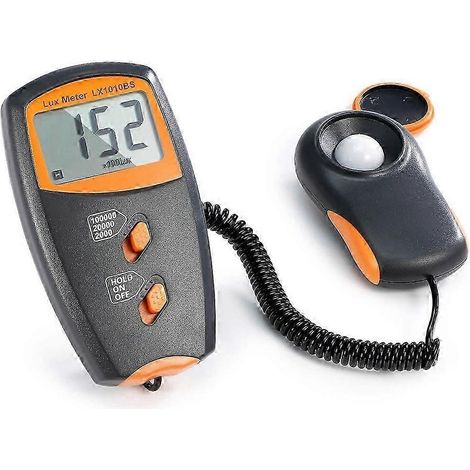 Digitales Luxmeter, Messbereich: 1-100.000 Lux (1/4)