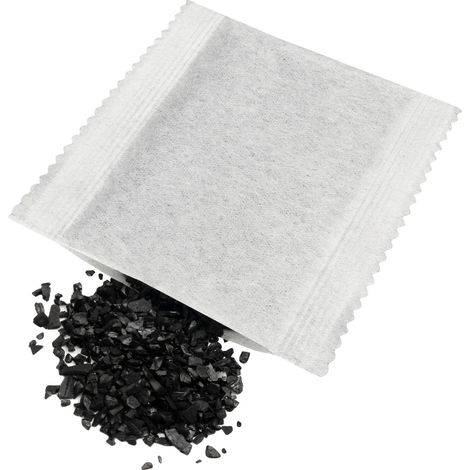 Filtres de distillation, charbon actif en coque de noix de coco, pack de 20, BLANC, 20Pics (1/2)