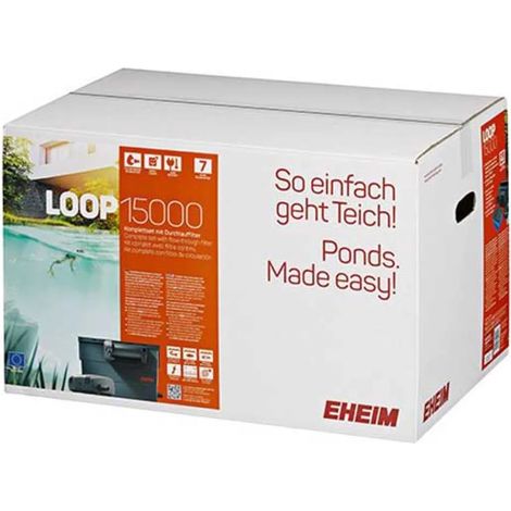 Filtre pour bassin eheim loop 15000 pompe économe UV