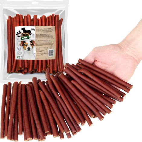 Delicatezza, snack per cani Bastoncini morbidi di coniglio (90%) Mr. Pretzel 500g (1/5)