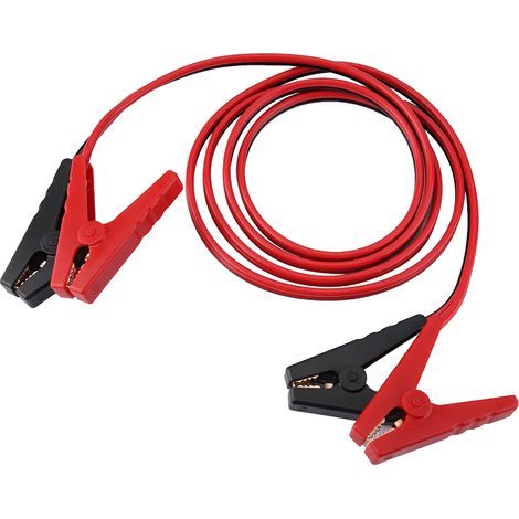 Câble de démarrage, câble de démarrage d'urgence 12-24 V universel 2,5 m/98,4 pouces de longueur pour voiture. (1/5)