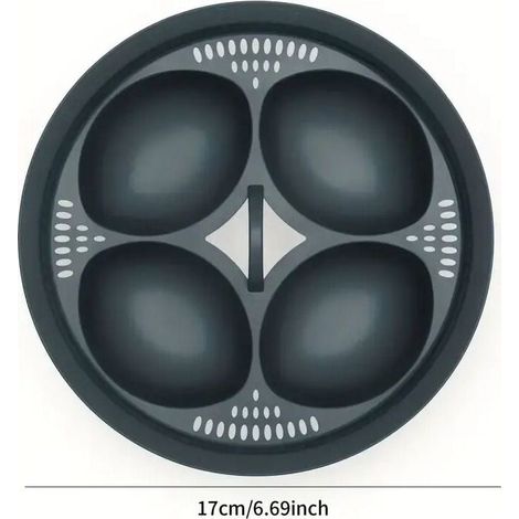 Panier à vapeur multifonctionnel 4 en 1, moules à ufs, cuiseur vapeur, accessoire de chaudière à ufs pour Thermomix 1 pièce, (1/4)