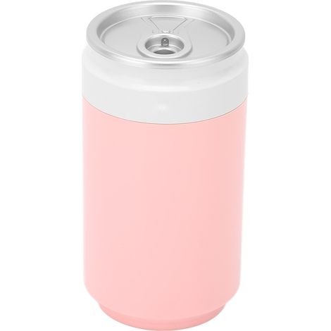Diffuseur d'huiles essentielles USB portable avec lumière LED pour voiture, bureau et maison - Rose (1/5)
