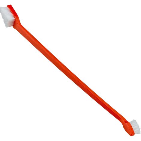 Ferplast GRO 5939 Spazzolino da denti doppio per cani . Variante GRO 5939 - Misure: 2.3 x 19 x h 1.5 cm - Colori misti