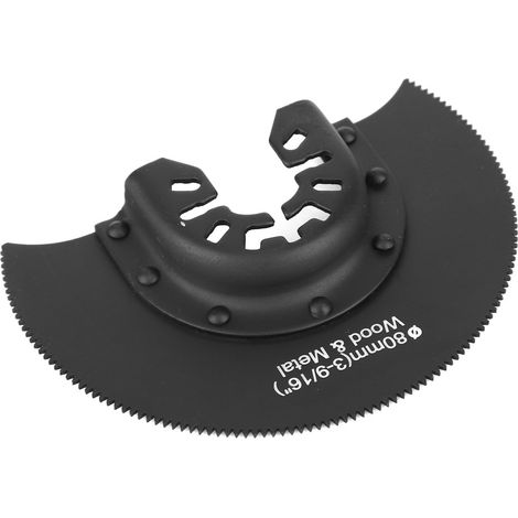 Lame De Scie Oscillante Hss 61-64Hrc Pour Bois Plastique Métal - Diamètre 80mm - Lot De 1 (1/5)