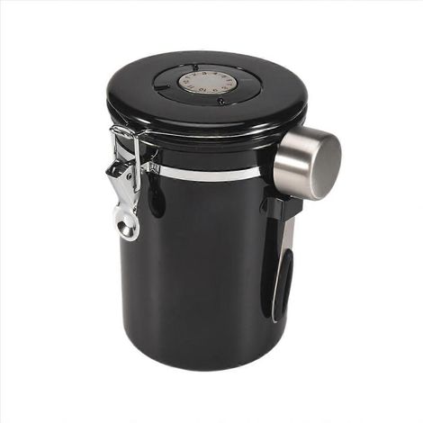 Café bocal 500G grains 1 8L grains récipient avec cuillère pour Cocoa (1/5)