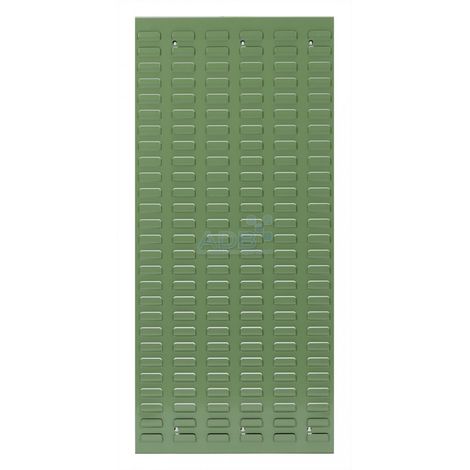 ADB Schlitzplatte, senkrecht, L456xB987mm, RAL 6011 Lochwand Werkzeugwand (1/4)