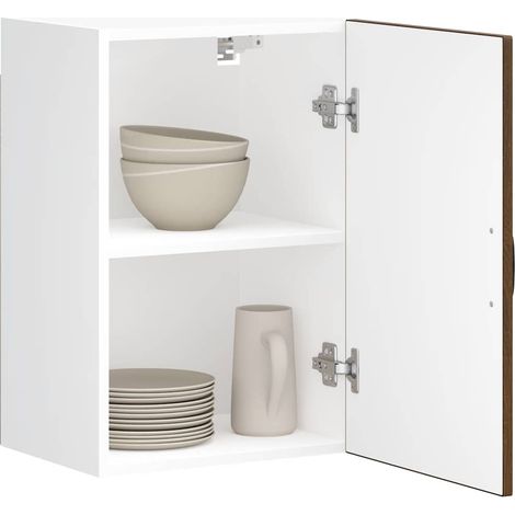 Küchen-Hängeschrank Lucca Braun Eichen-Optik Holzwerkstoff