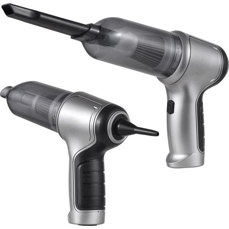 3-in-1 Akku-Handstaubsauger, Mini-Handstaubsauger mit Handpumpe und Gebläse, 19.000 Pa Saugleistung, USB-aufladbar für Auto und Haushalt (1/5)