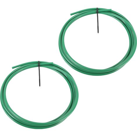 2 tubes cuivre conditionnement prolongateur 4m(157po) L 3/8po Dia avec ressort cintrage intégré set (1/5)