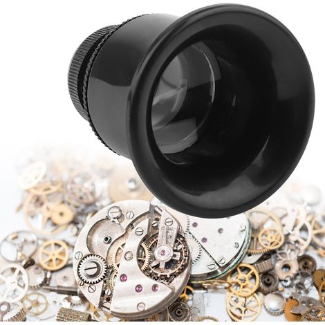 Loupe de montre 20x, loupe de bijouterie, kit d'outils de réparation, neuf (1/5)