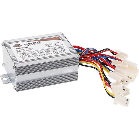 Contrôleur de vitesse pour moteur à balais 24 V CC 500 W (30 A) adapté aux vélos électriques, motos et scooters. (1/5)