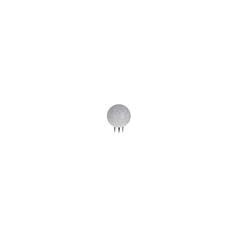 Balls de luce con chiodo bonina ip65 1xe27 h.37xd.30cm granito