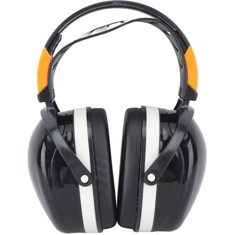 Casque antibruit pliable – Isolation acoustique – Réduction du bruit – Noir et blanc (1/5)